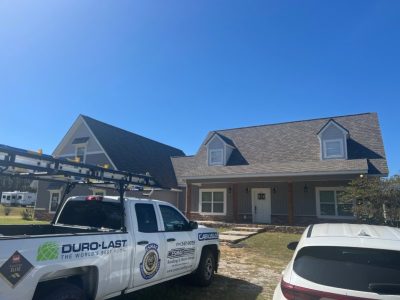 Installation of New Roofing Shingle